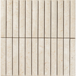 Limestone Ivory Flute Mosaic