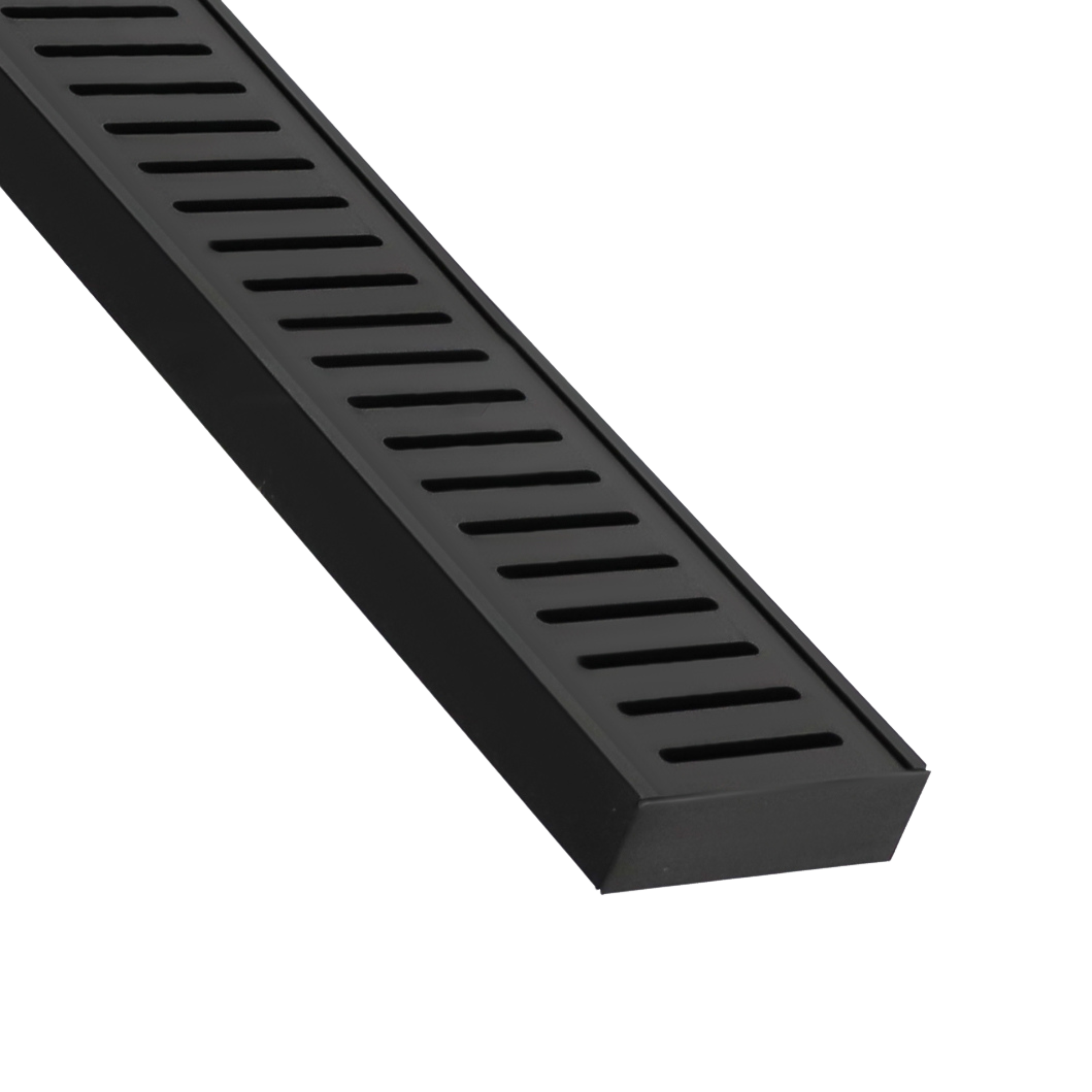 Lauxes Aluminium Celleni Midnight Floor Grate 70mm x 23mm