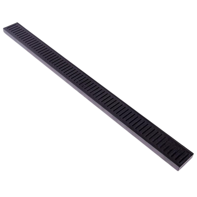 Lauxes Aluminium Celleni Midnight Floor Grate 70mm x 23mm