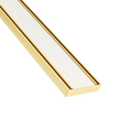 Lauxes Aluminium Matte Gold Slimline Tile Insert  100mm x 21mm
