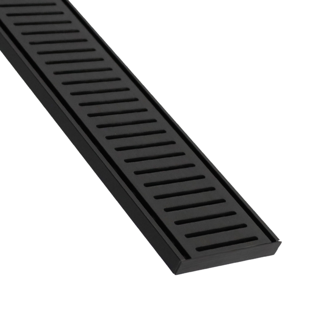Lauxes Aluminium Midnight Next Gen Floor Grate 100mm x 14mm