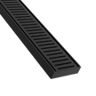 Lauxes Aluminium Midnight Next Gen Floor Grate 100mm x 26mm