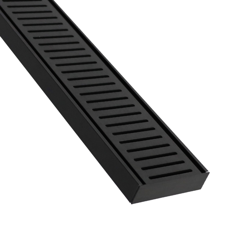 Lauxes Aluminium Midnight Next Gen Floor Grate 100mm x 26mm