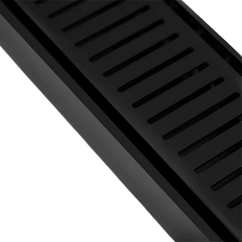 Lauxes Aluminium Midnight Next Gen Floor Grate 100mm x 35mm