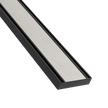 Lauxes Aluminium Midnight Slimline Tile Insert  100mm x 21mm