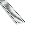 Lauxes Aluminium Silver Next Gen Floor Grate 100mm x 14mm