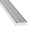 Lauxes Aluminium Silver Next Gen Floor Grate 100mm x 26mm