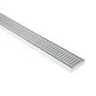 Lauxes Aluminium Silver Next Gen Floor Grate 100mm x 26mm