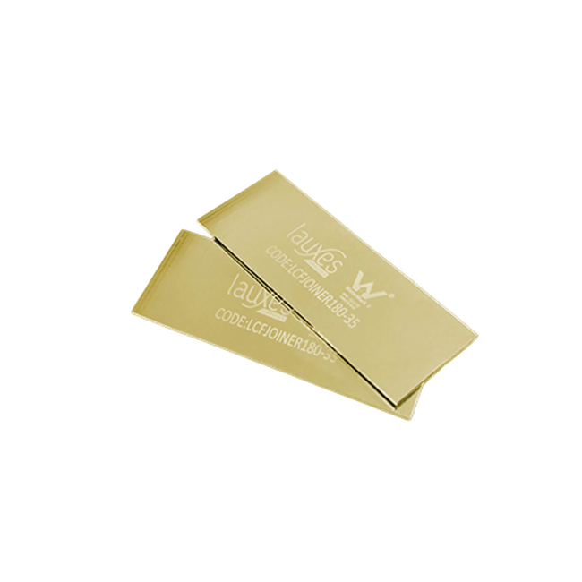 Lauxes Gold Joiner 180 Degree - 14mm