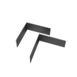 Lauxes Midnight Black Joiner 90 Degree - 21mm