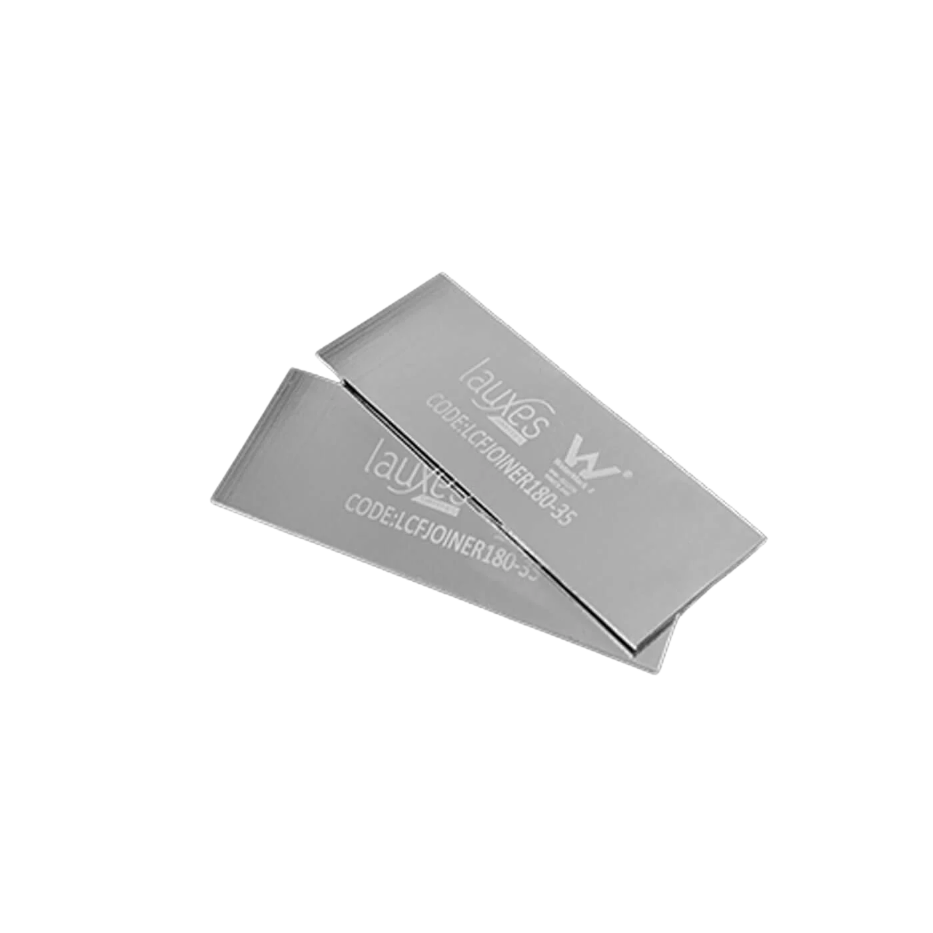 Lauxes Silk Silver Joiner 180 Degree - 14mm