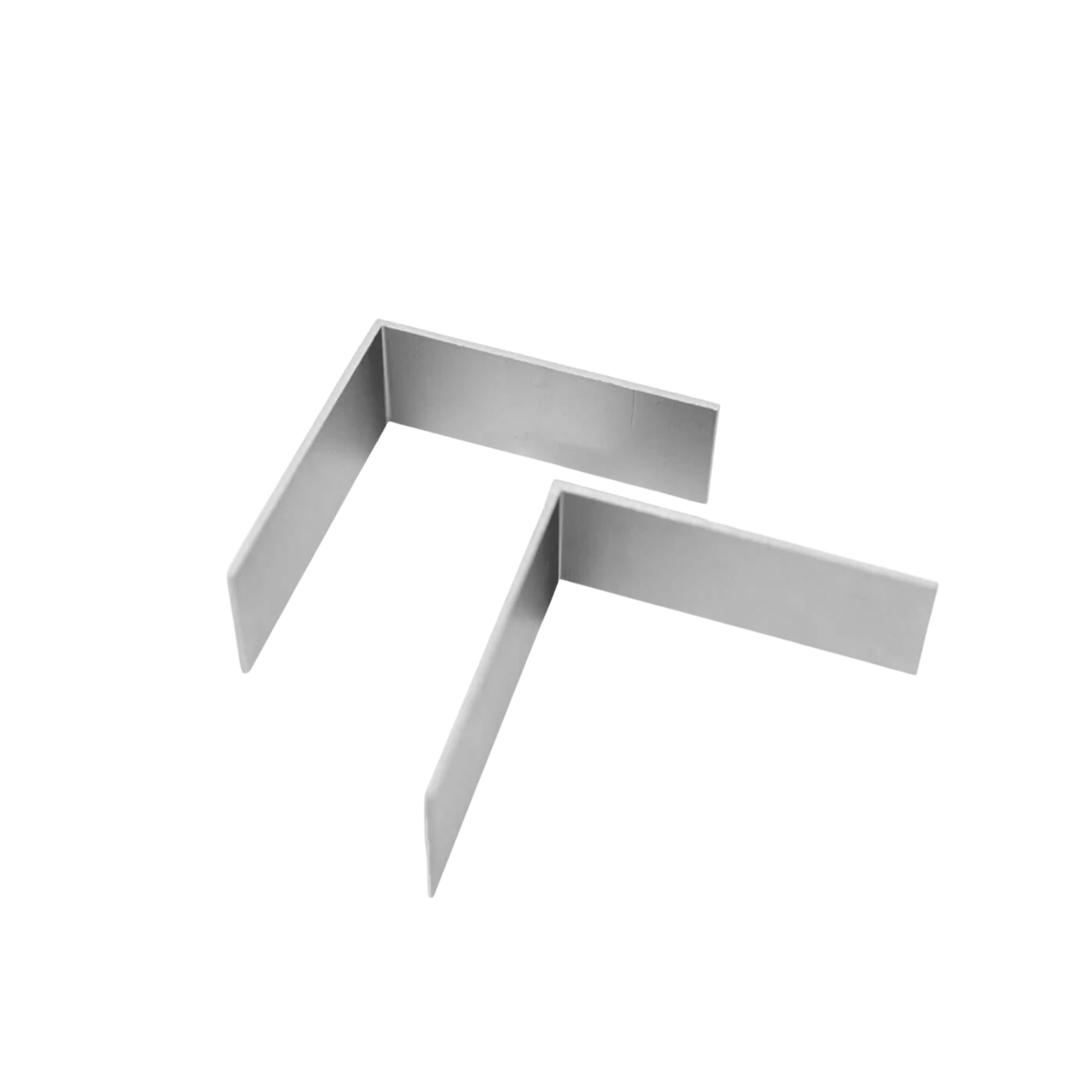 Lauxes Silk Silver Joiner 90 Degree - 26mm