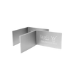 Lauxes Silk Silver Joiner 90 Degree - 35mm