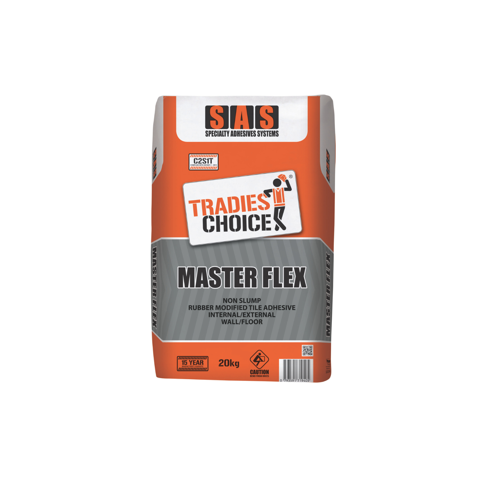 SAS Tradies Choice Master Flex 20kg