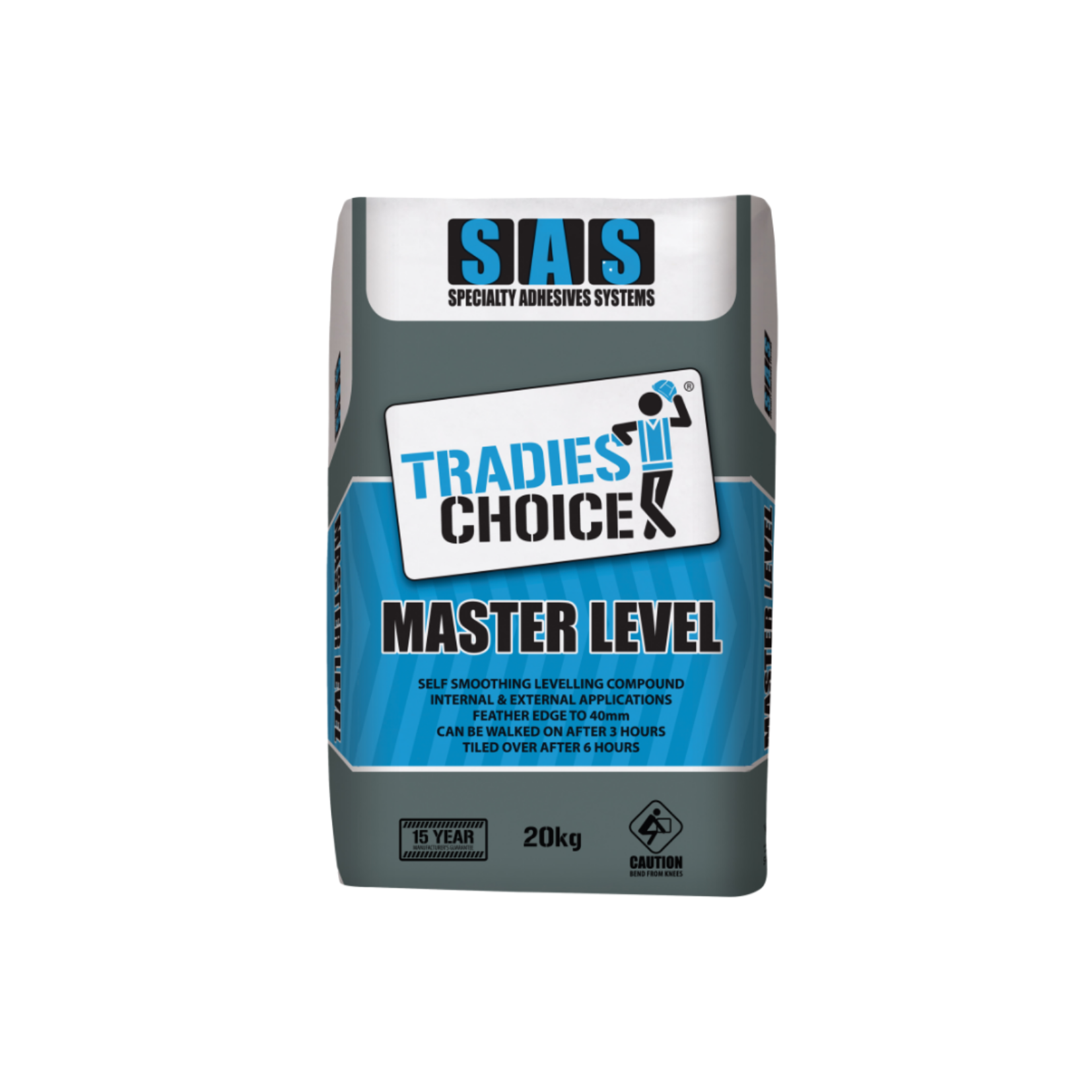SAS Tradies Choise 20kg Master Leveler Internal & External