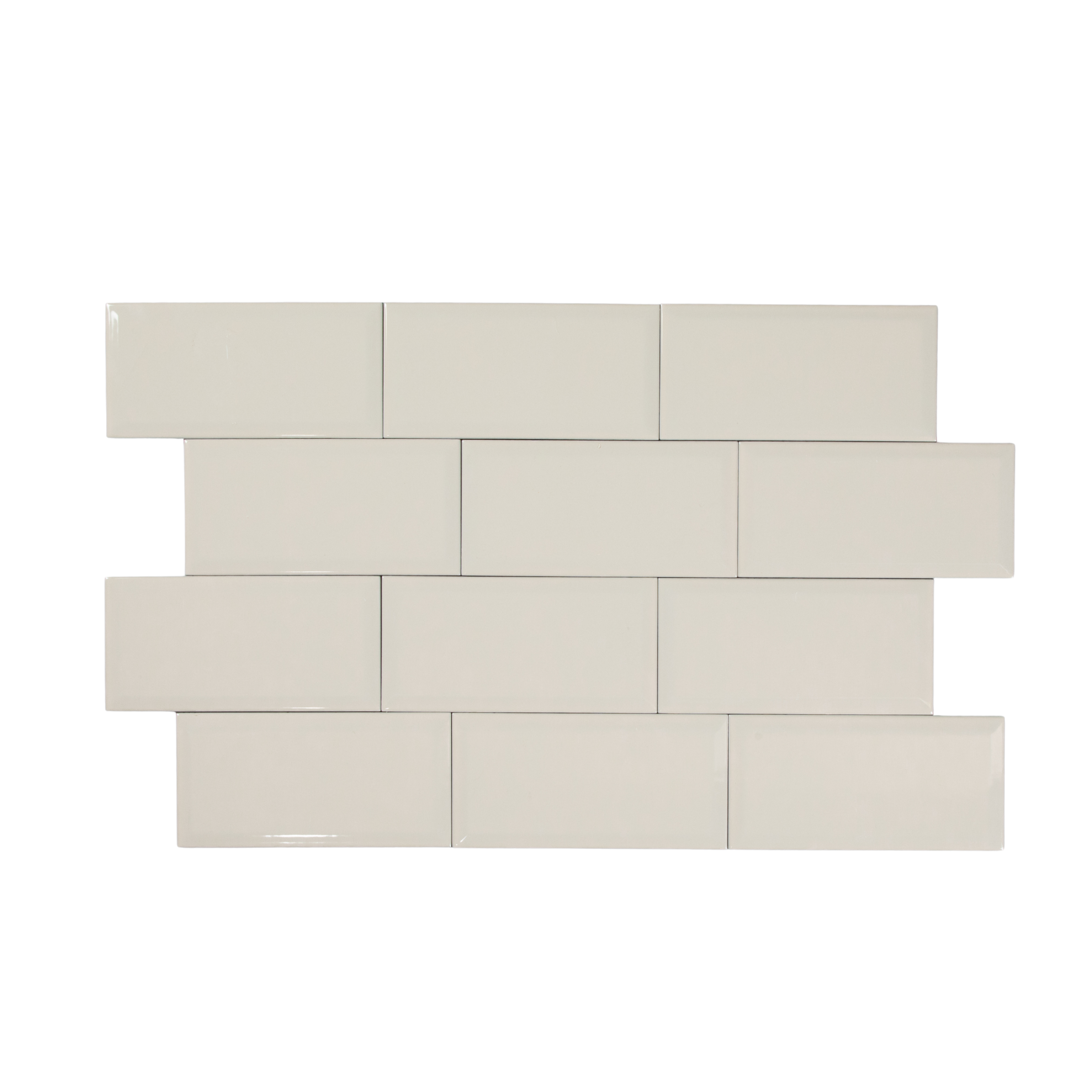 Metro Cream Bevelled Gloss