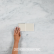 Metro Cream Bevelled Gloss
