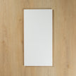 White Matte Pressed Edge