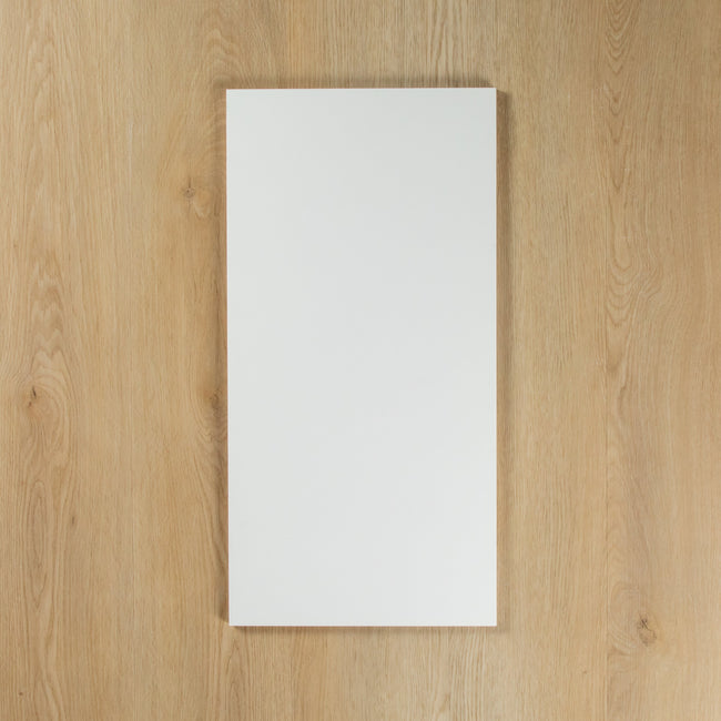 White Matte Pressed Edge