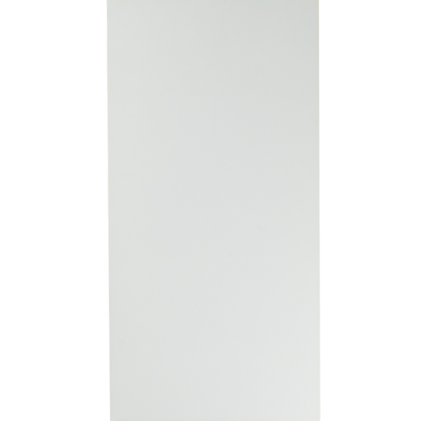 White Matte Pressed Edge