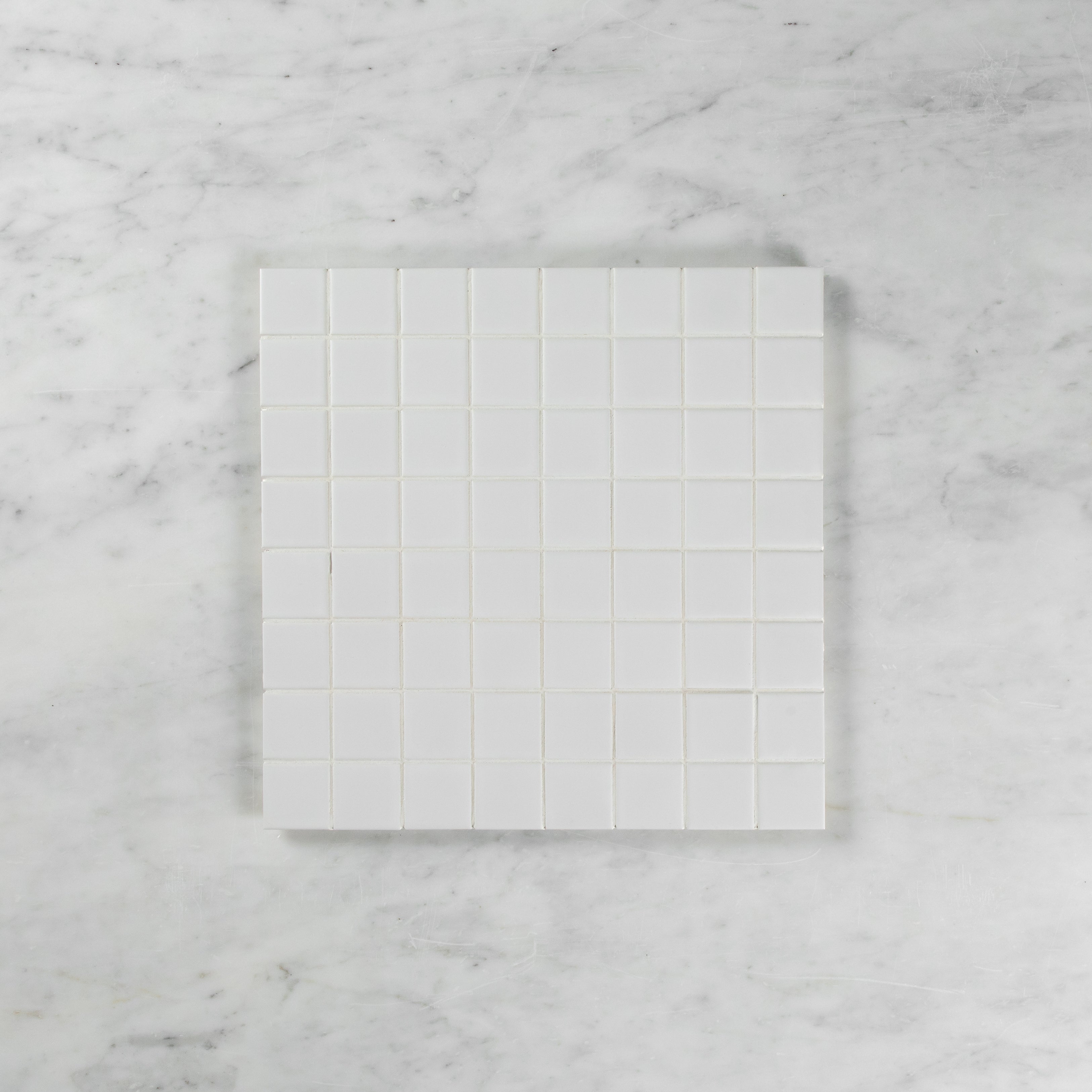 White Matte 48 x 48 Mosaic