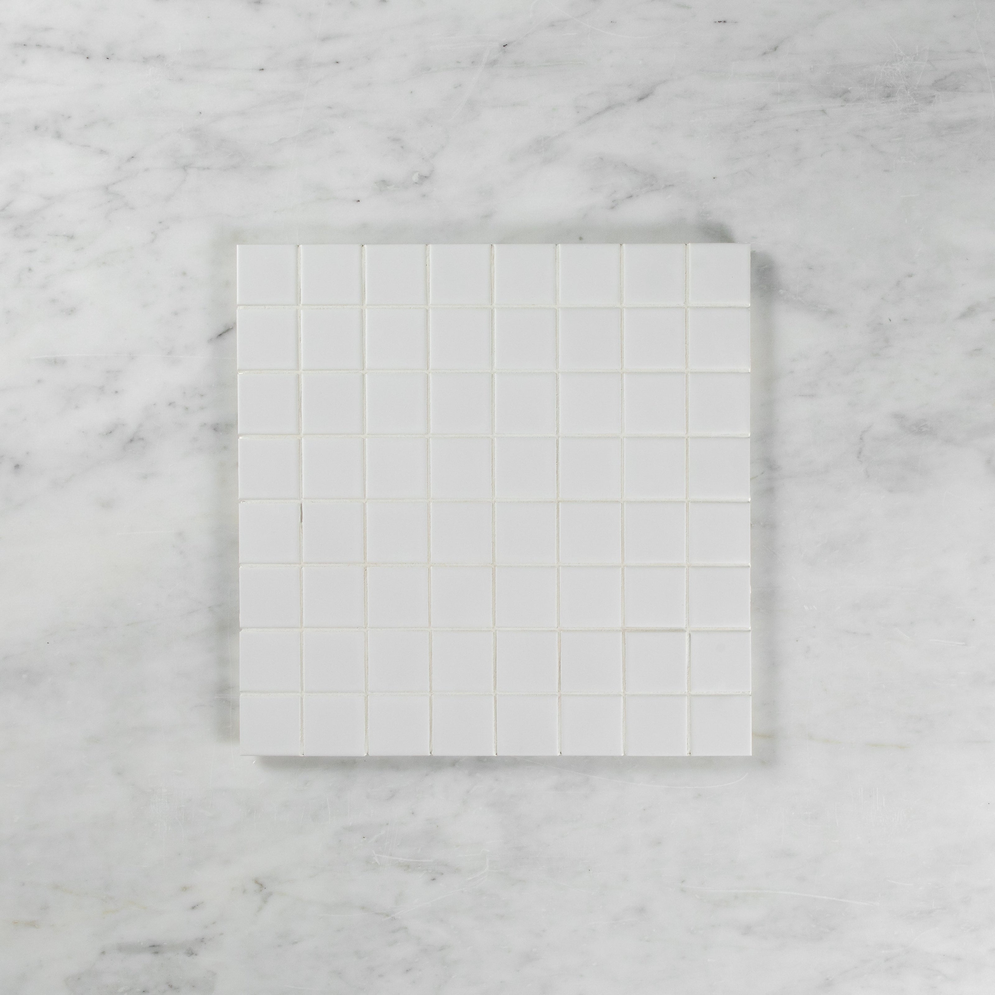 White Matte 48 x 48 Mosaic