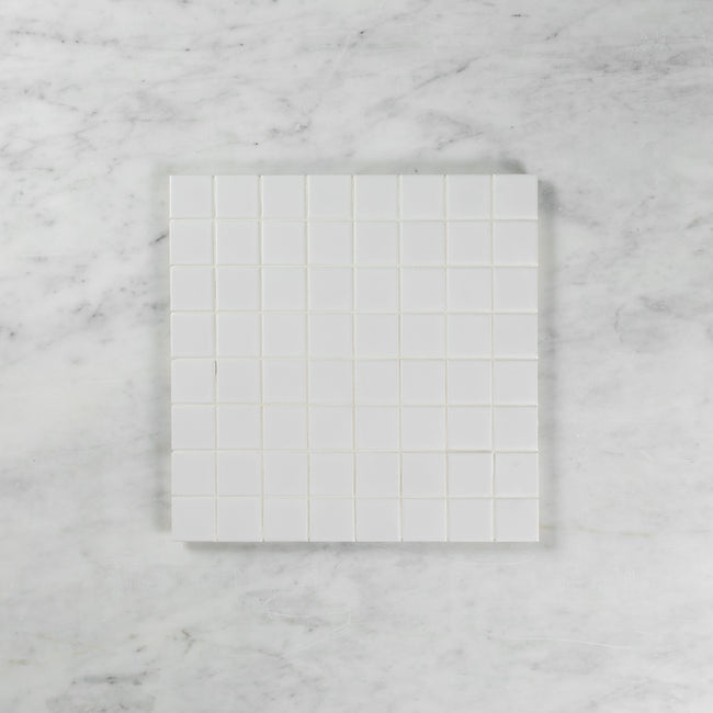 White Matte 48 x 48 Mosaic
