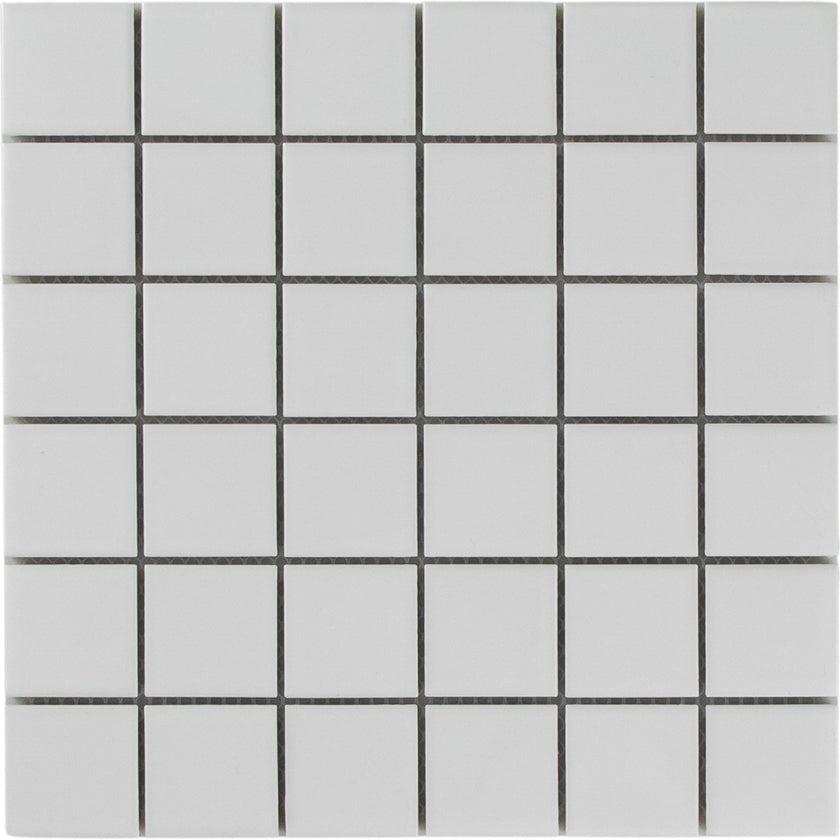 White Matte 48 x 48 Mosaic