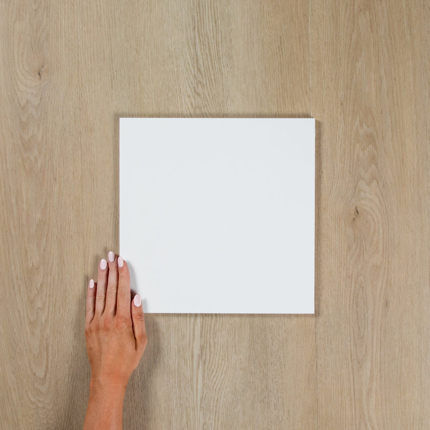 Matte White Rectified 300 x 300