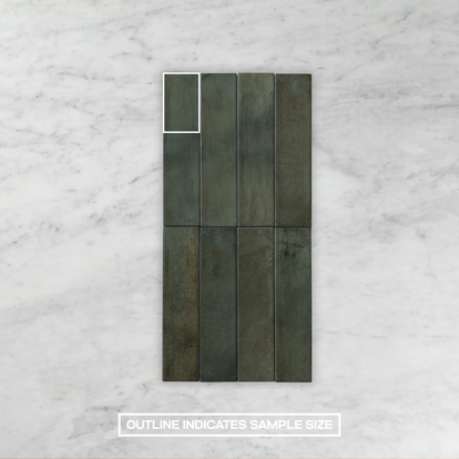 Memory Moss Green Gloss Subway