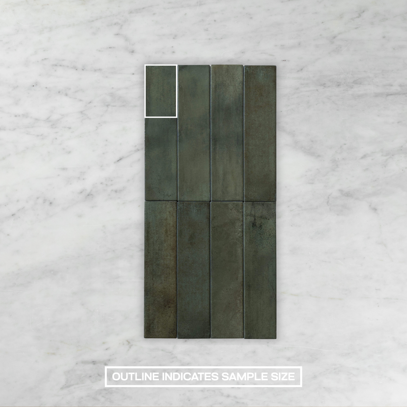 Memory Moss Green Gloss Subway