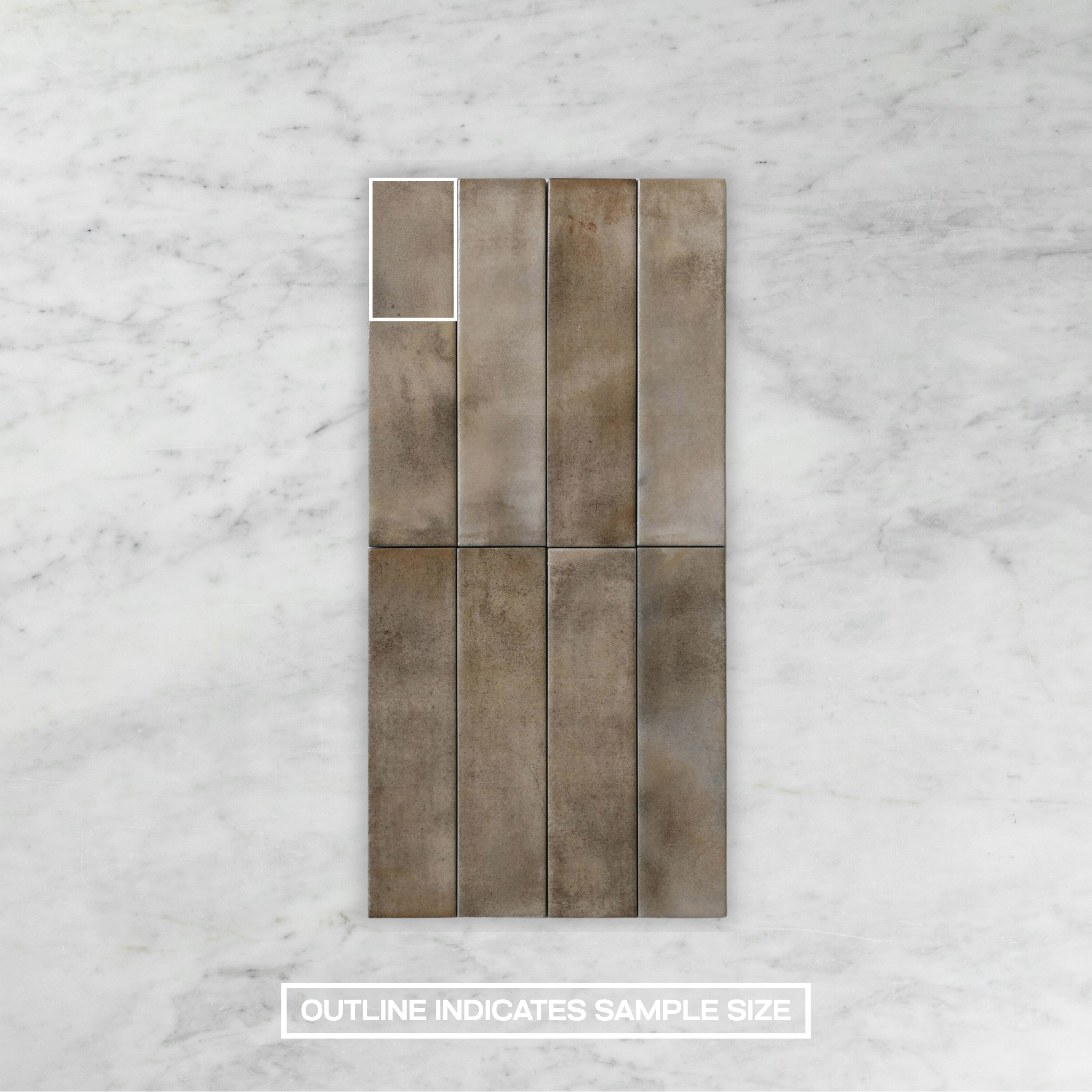 Memory Sand Brown Gloss Subway