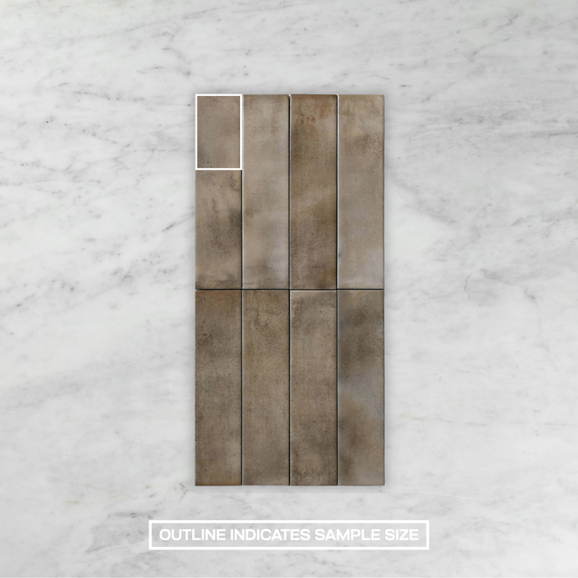 Memory Sand Brown Gloss Subway