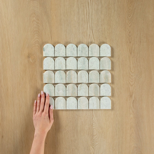 Mini Arch Mosaic Ming Green