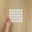 Mini Arch Mosaic Ivory Limestone