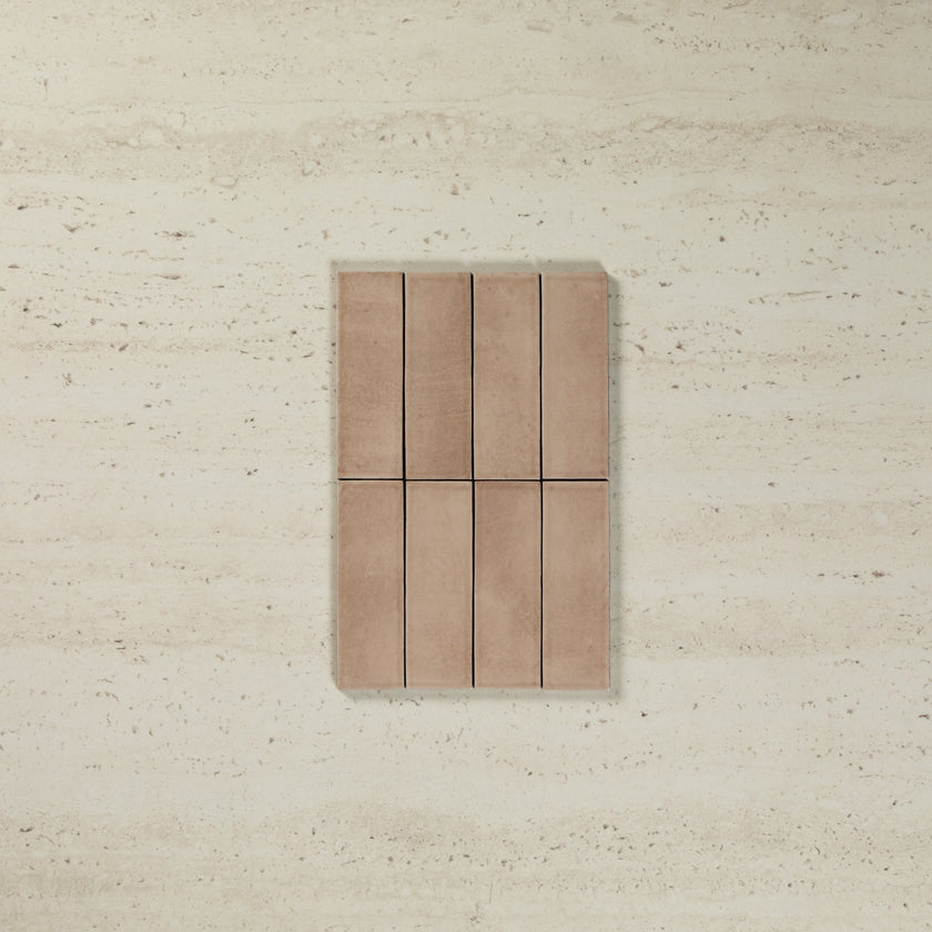 Travertine Stone Grigio + Miyako Coffee Gloss