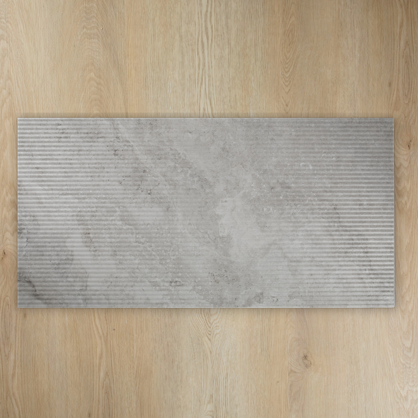 Norcia Travertine Grey Bamboo Feature