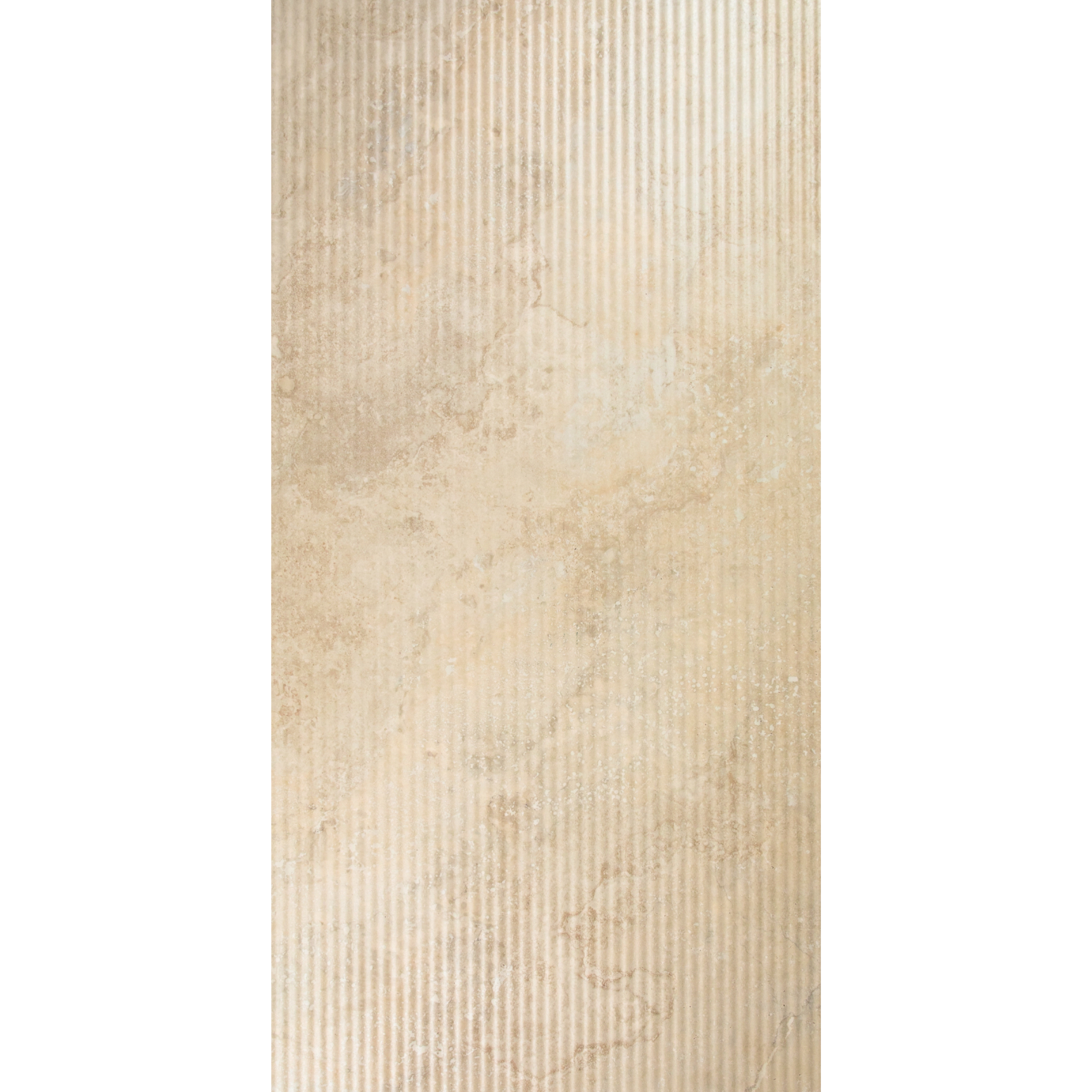Norcia Travertine Beige Bamboo Feature