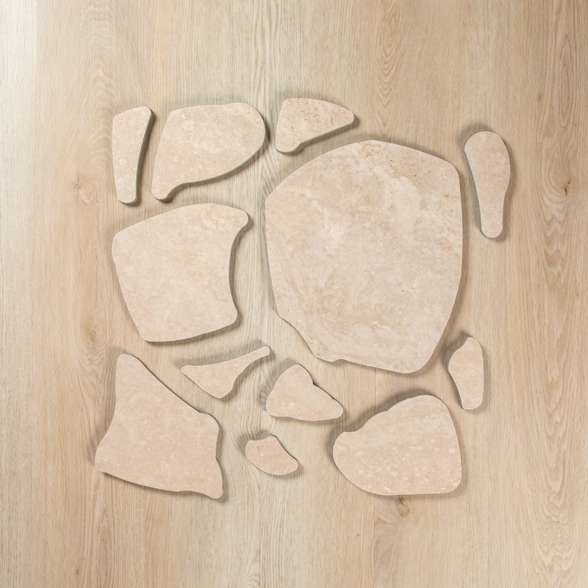 Norcia Beige Crazy Pave