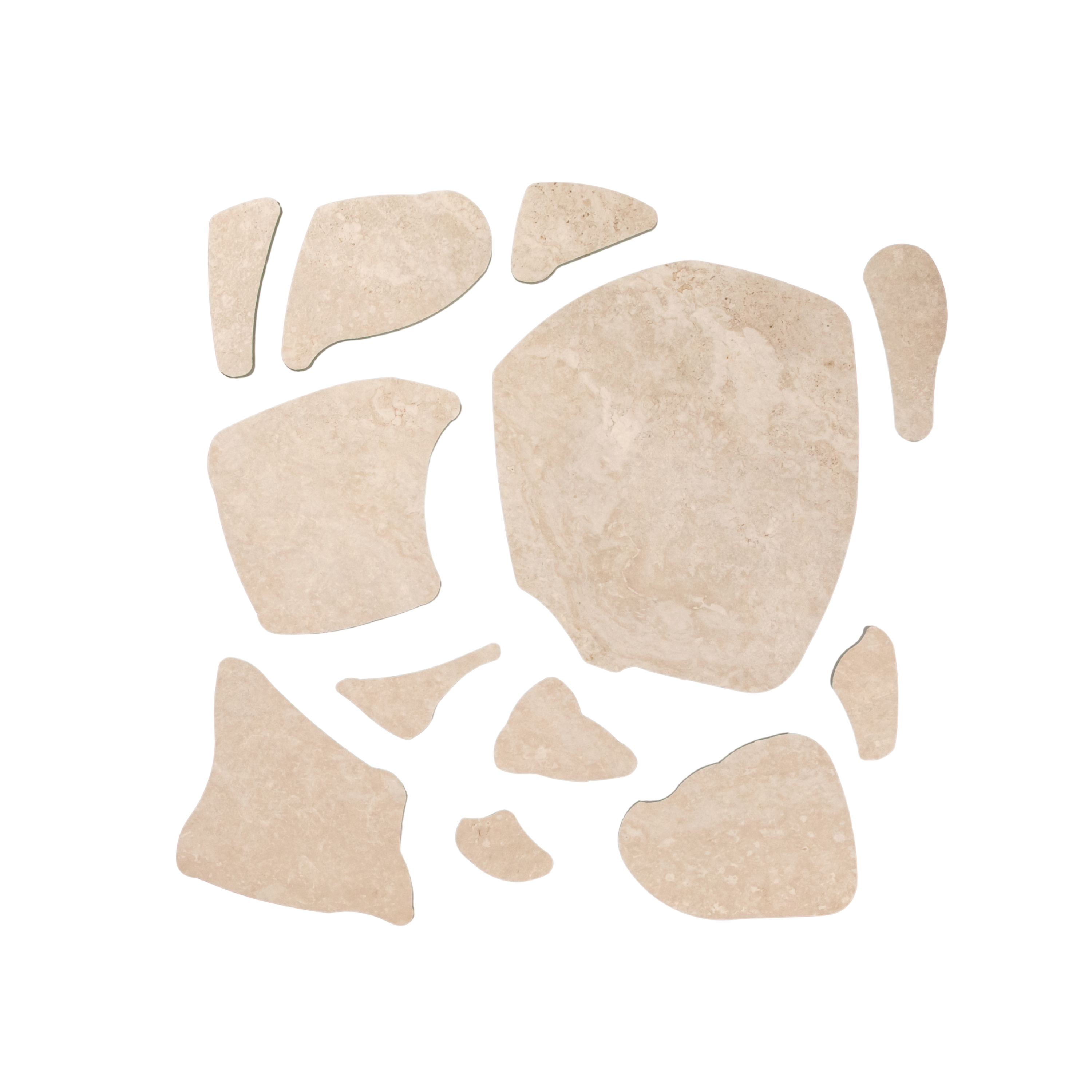 Norcia Beige Crazy Pave