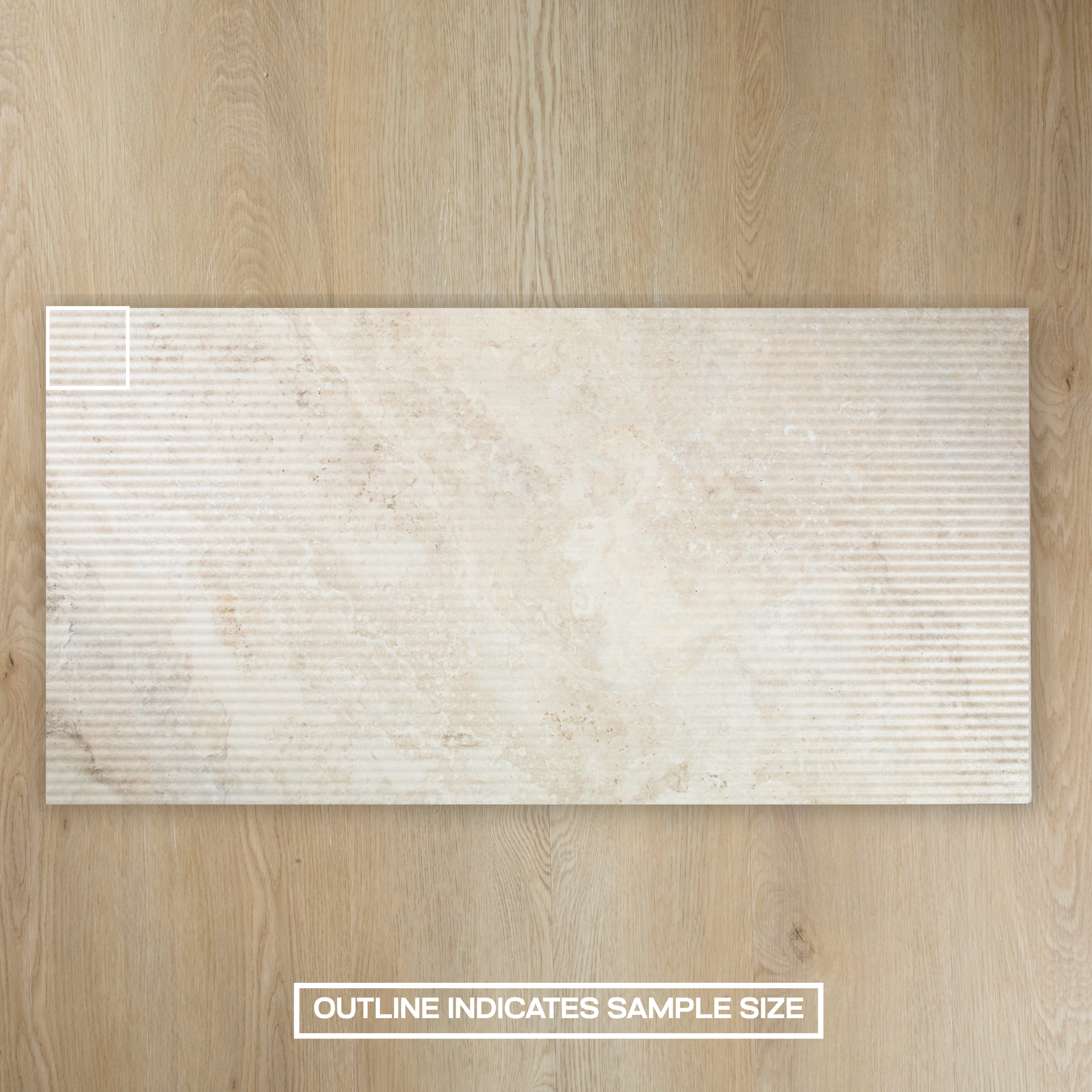 Norcia Travertine Light Bamboo Feature