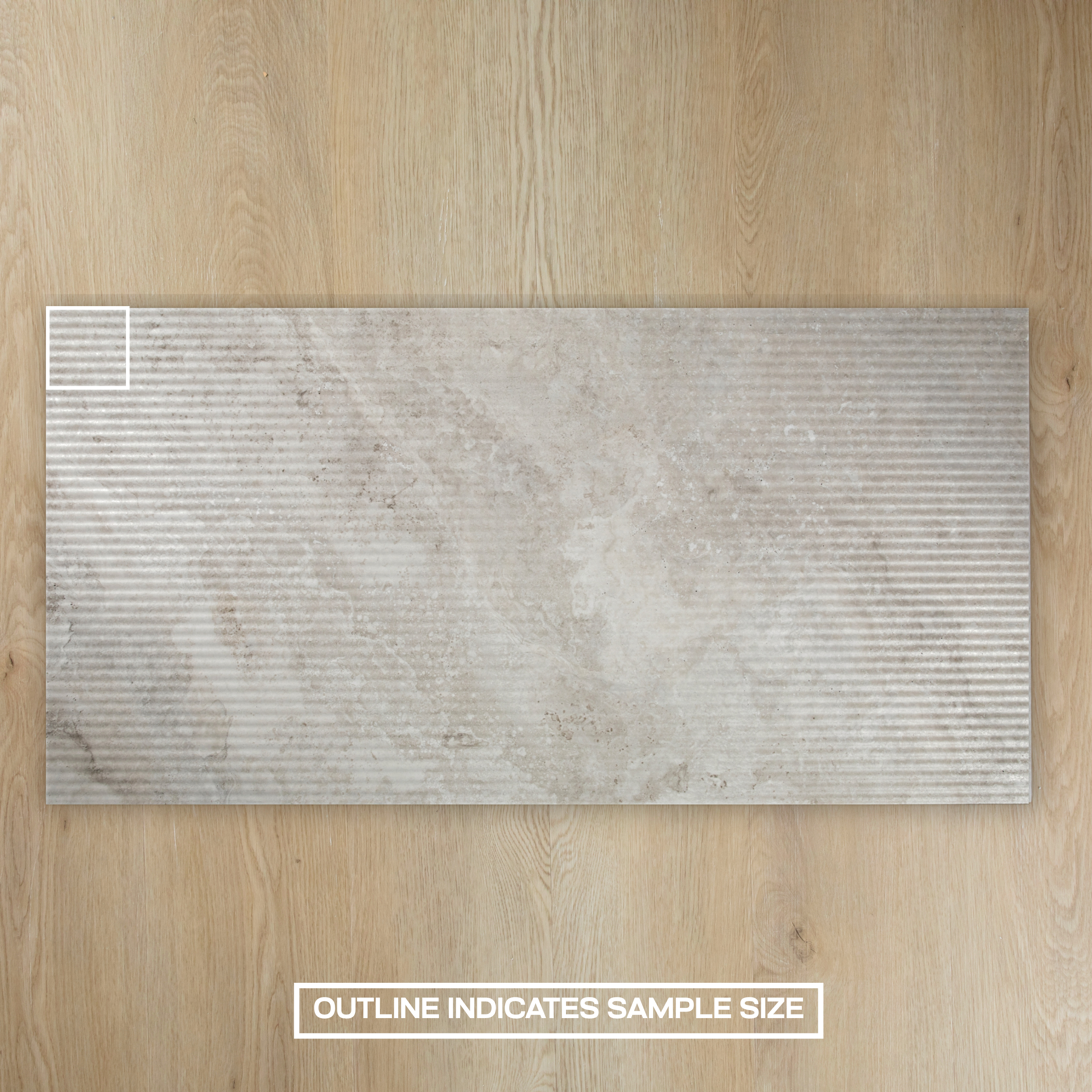 Norcia Travertine Silver Bamboo Feature