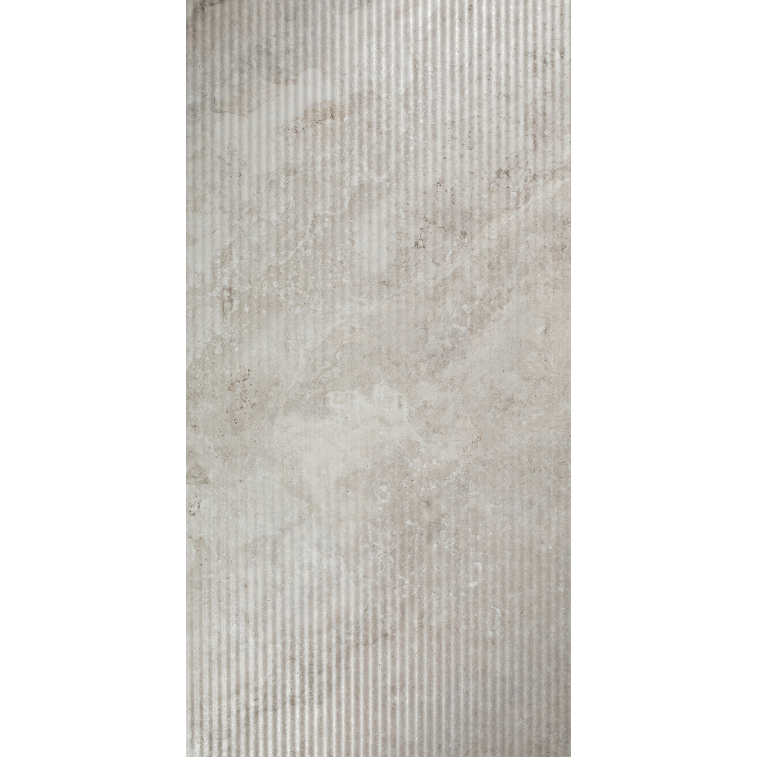 Norcia Travertine Silver Bamboo Feature