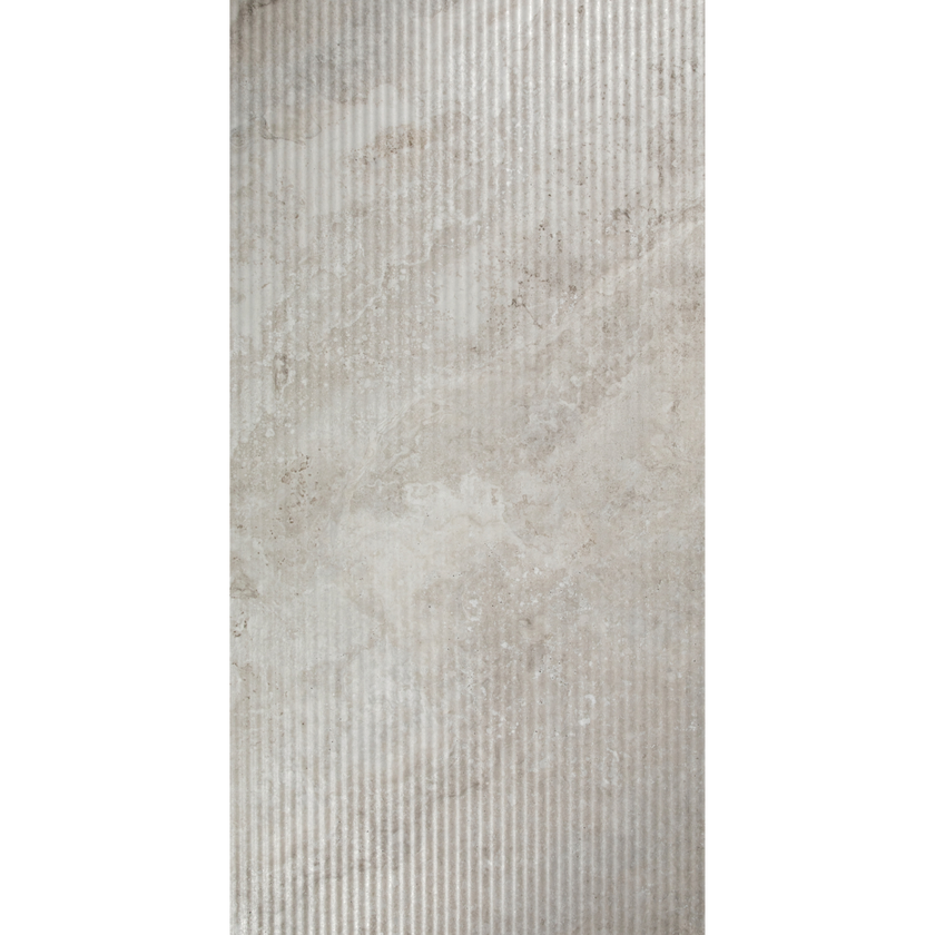 Norcia Travertine Silver Bamboo Feature