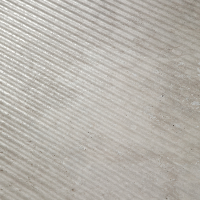 Norcia Travertine Silver Bamboo Feature