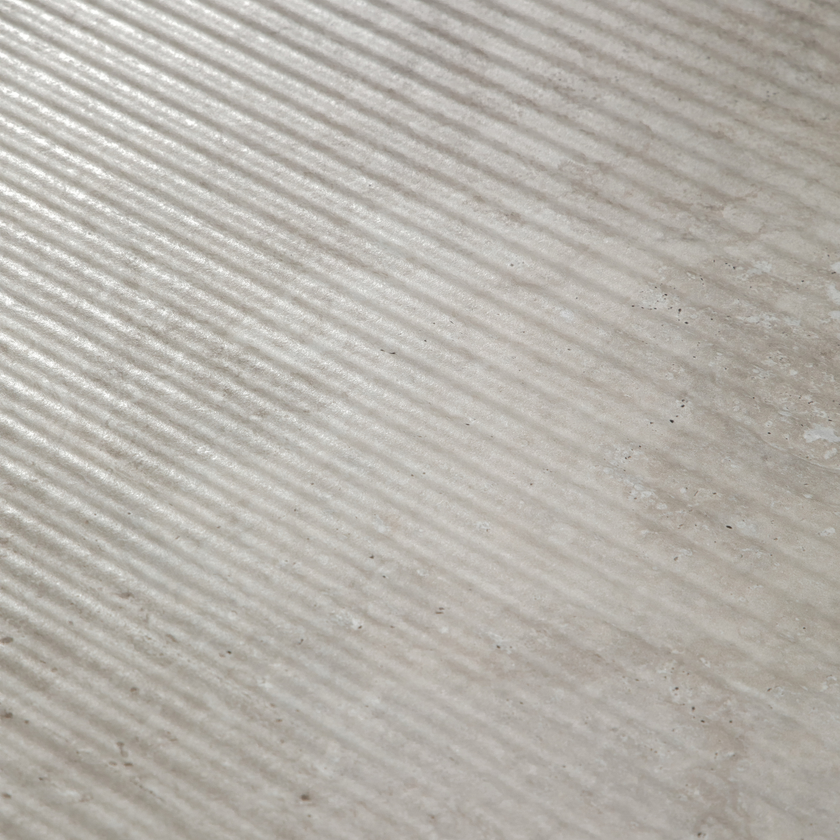 Norcia Travertine Silver Bamboo Feature