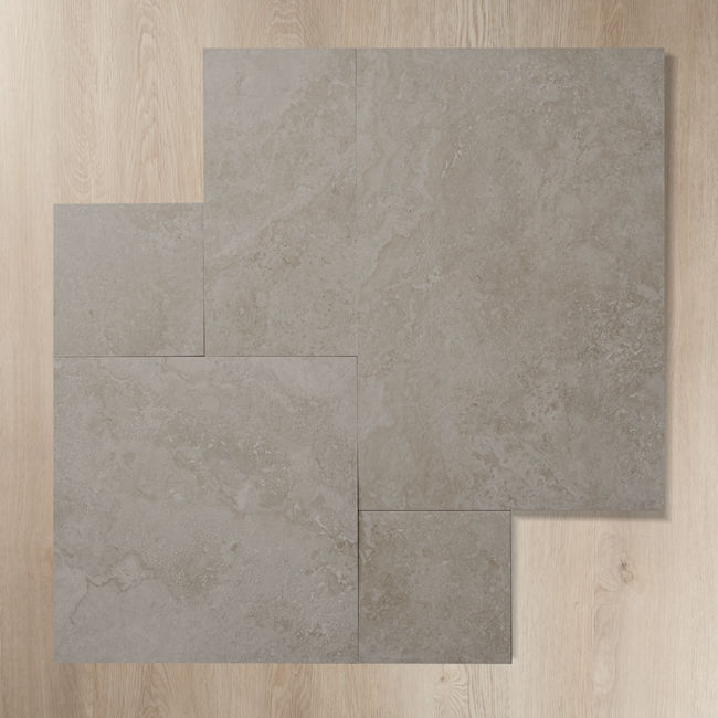 Norcia Grey French Pattern