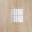Terrazzo White Honed Moonstone Kit Kat Mosaic