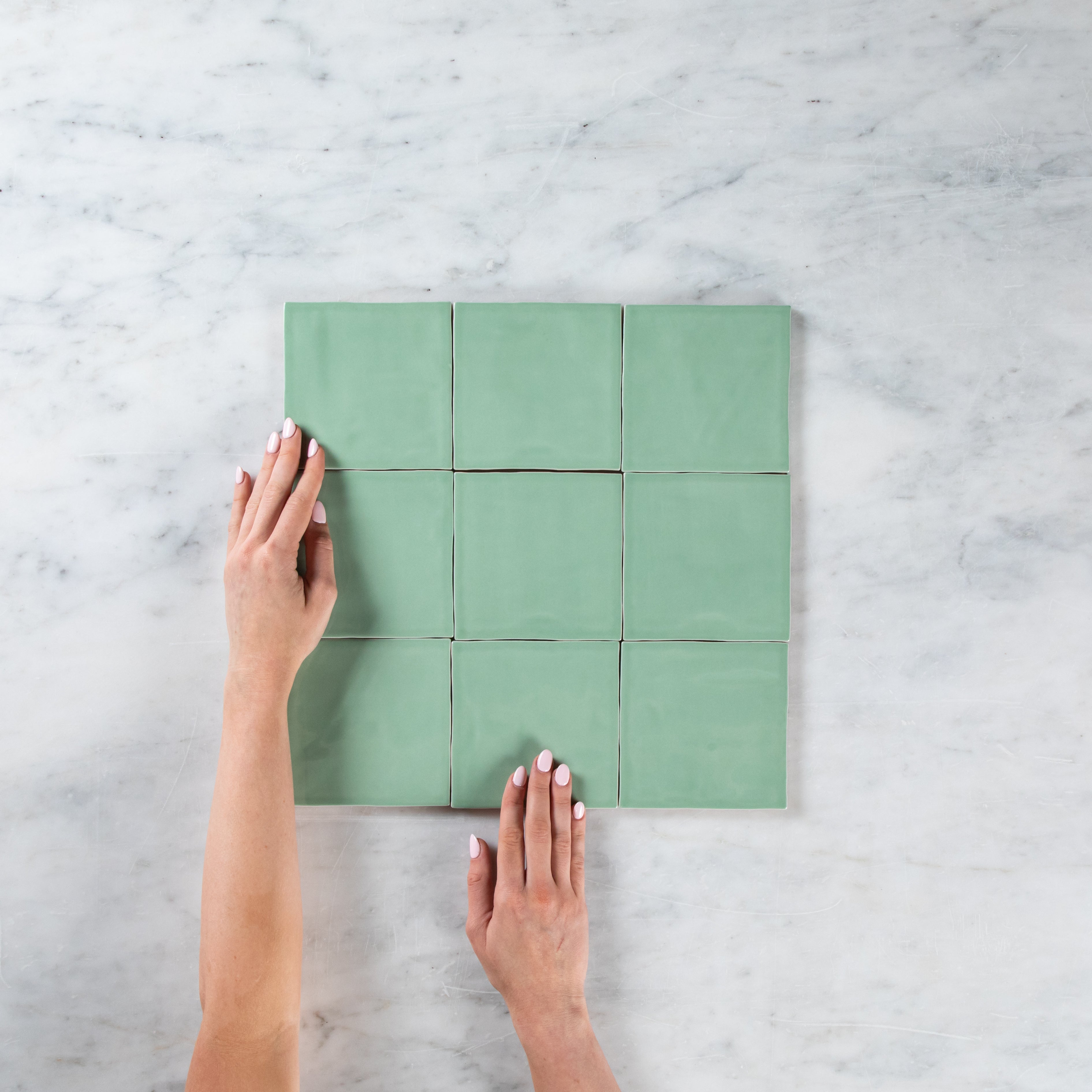 Noosa Eucalyptus Green Gloss Wave