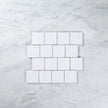 Noosa White Gloss Wave 100 x 100